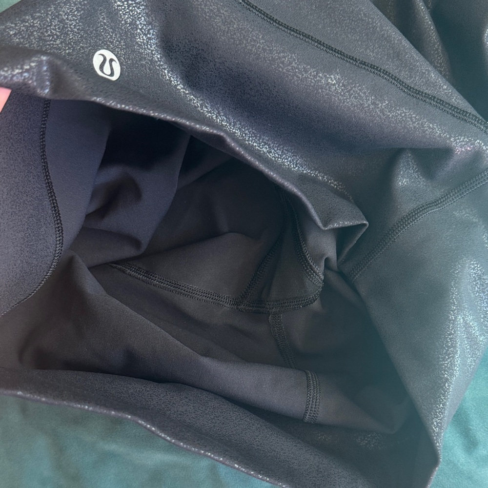 lululemon athletica Shimmering Black Leggings - Picture 4 of 4